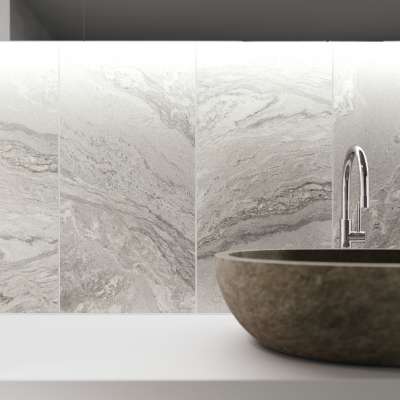 Evalia Bad graubeige anthrazit Closeup HF